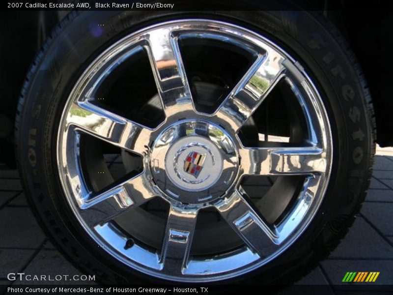 Black Raven / Ebony/Ebony 2007 Cadillac Escalade AWD