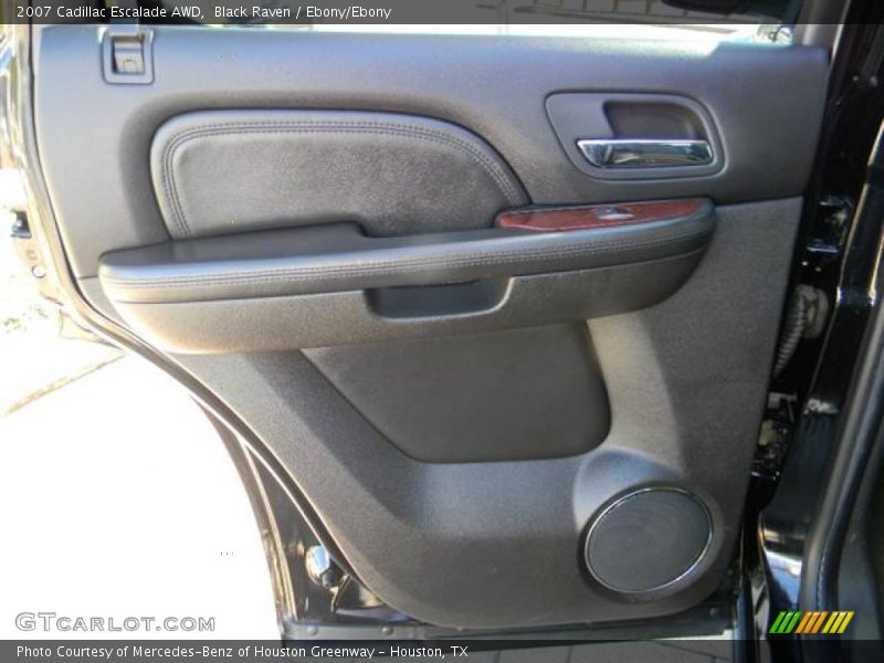 Black Raven / Ebony/Ebony 2007 Cadillac Escalade AWD