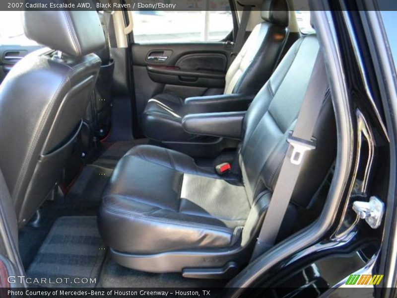 Black Raven / Ebony/Ebony 2007 Cadillac Escalade AWD