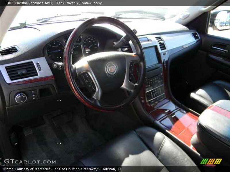 Black Raven / Ebony/Ebony 2007 Cadillac Escalade AWD