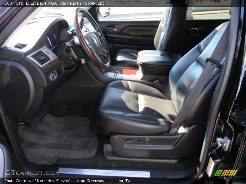 Black Raven / Ebony/Ebony 2007 Cadillac Escalade AWD