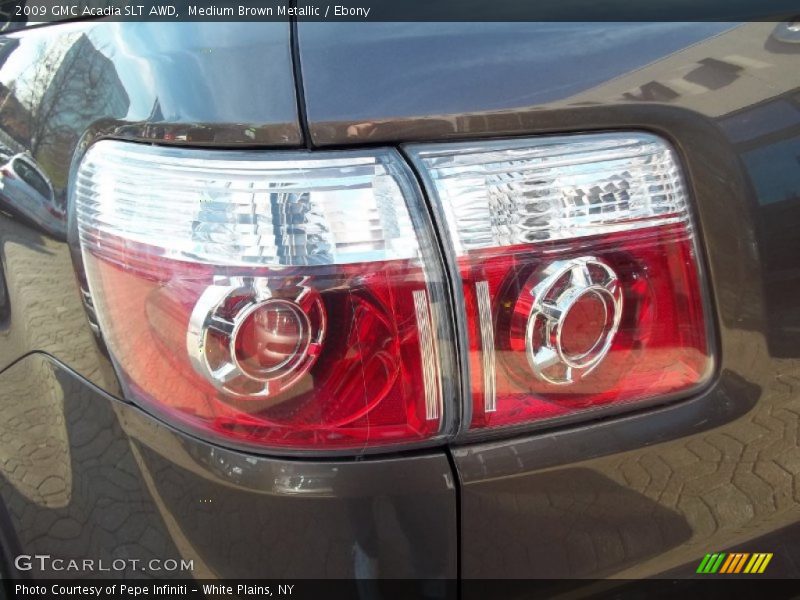 Medium Brown Metallic / Ebony 2009 GMC Acadia SLT AWD