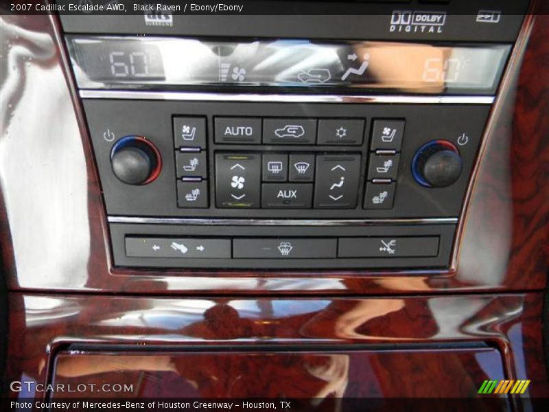 Black Raven / Ebony/Ebony 2007 Cadillac Escalade AWD