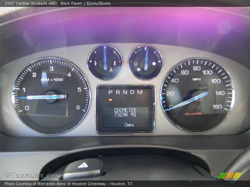 Black Raven / Ebony/Ebony 2007 Cadillac Escalade AWD