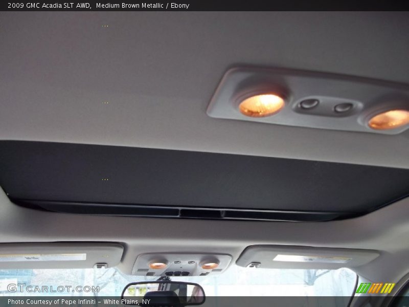 Medium Brown Metallic / Ebony 2009 GMC Acadia SLT AWD