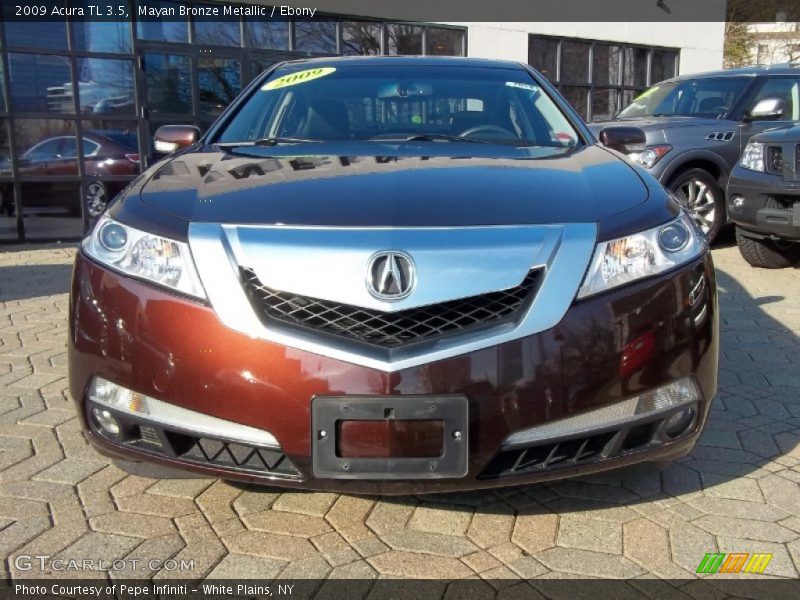 Mayan Bronze Metallic / Ebony 2009 Acura TL 3.5