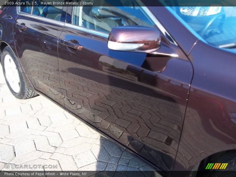 Mayan Bronze Metallic / Ebony 2009 Acura TL 3.5