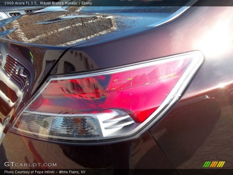 Mayan Bronze Metallic / Ebony 2009 Acura TL 3.5