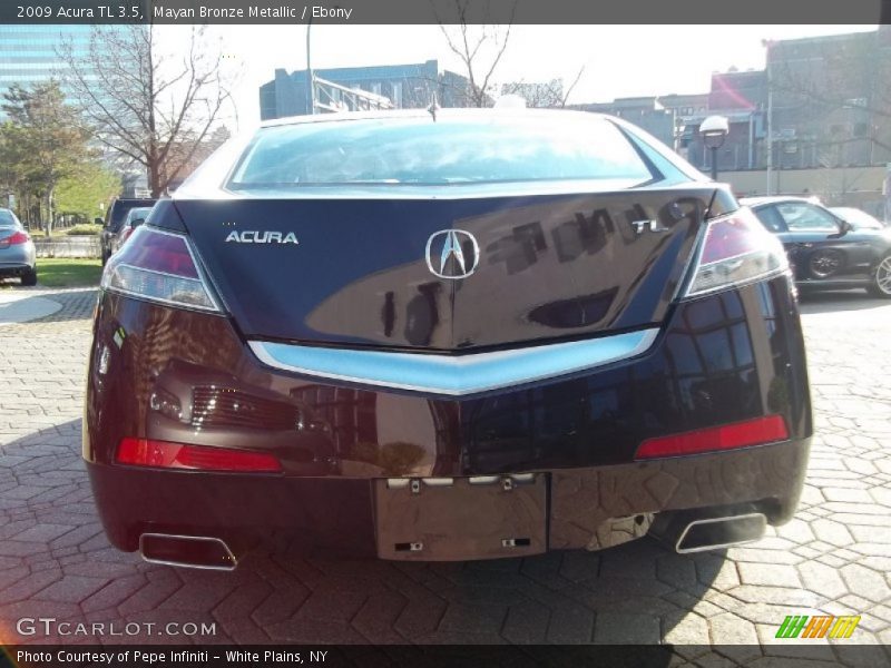 Mayan Bronze Metallic / Ebony 2009 Acura TL 3.5