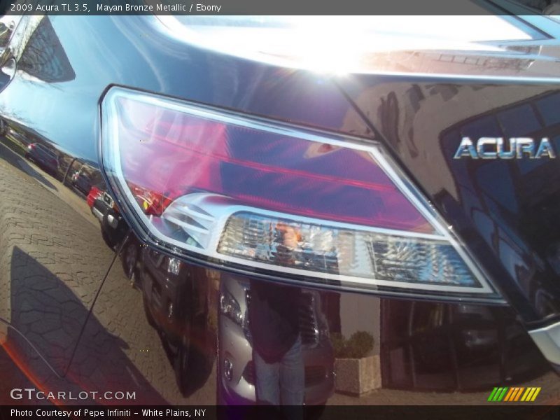 Mayan Bronze Metallic / Ebony 2009 Acura TL 3.5