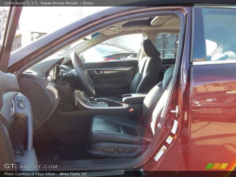 Mayan Bronze Metallic / Ebony 2009 Acura TL 3.5