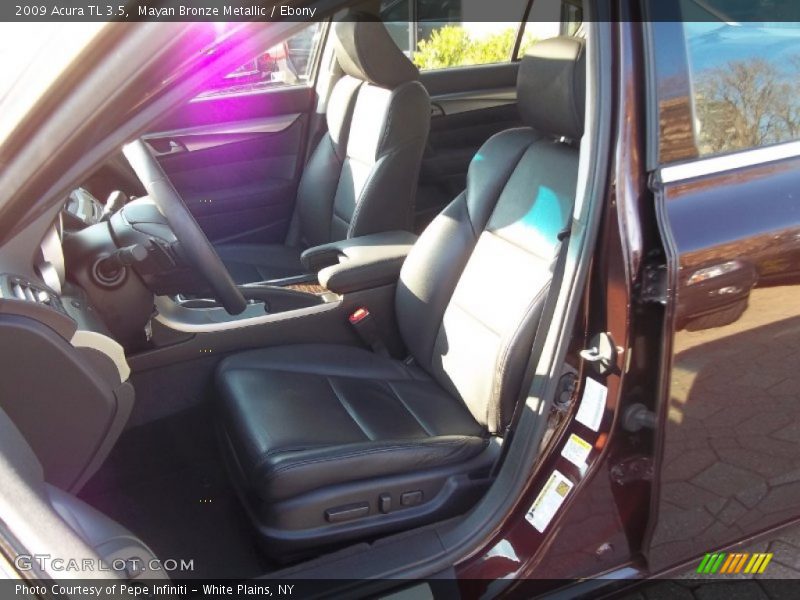 Mayan Bronze Metallic / Ebony 2009 Acura TL 3.5