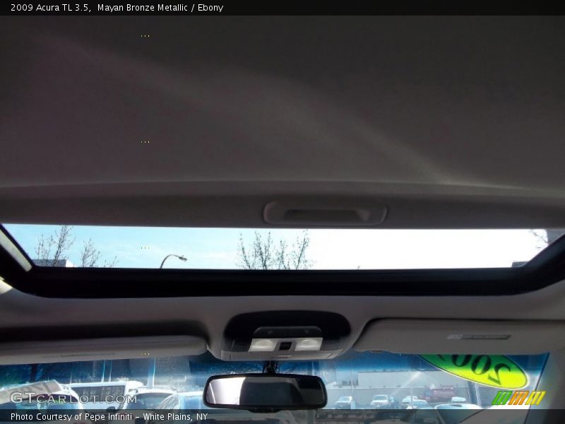 Mayan Bronze Metallic / Ebony 2009 Acura TL 3.5