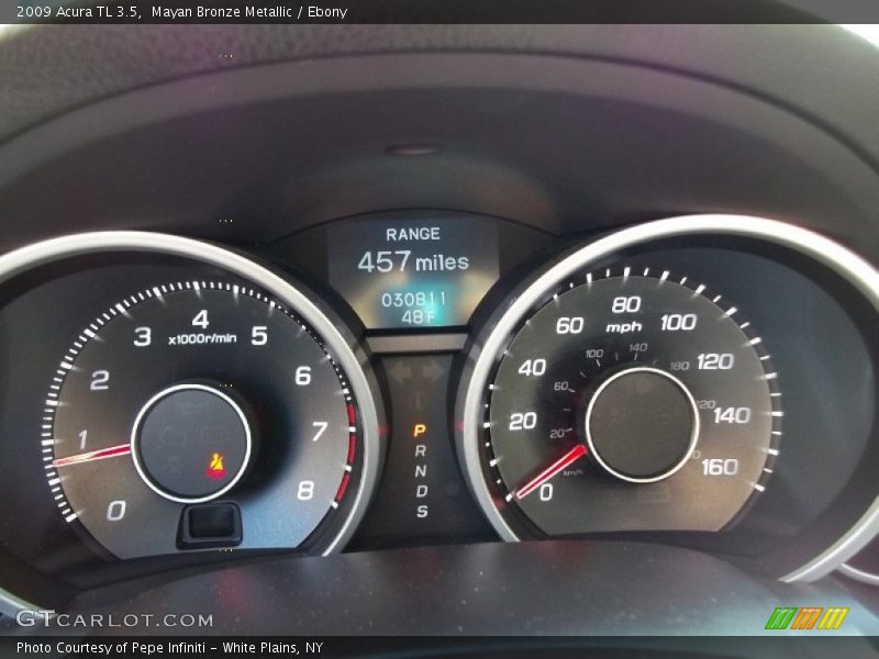 Mayan Bronze Metallic / Ebony 2009 Acura TL 3.5