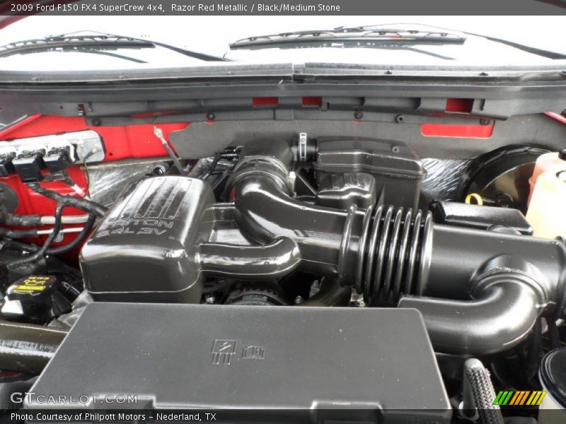 2009 F150 FX4 SuperCrew 4x4 Engine - 5.4 Liter SOHC 24-Valve VVT Triton V8
