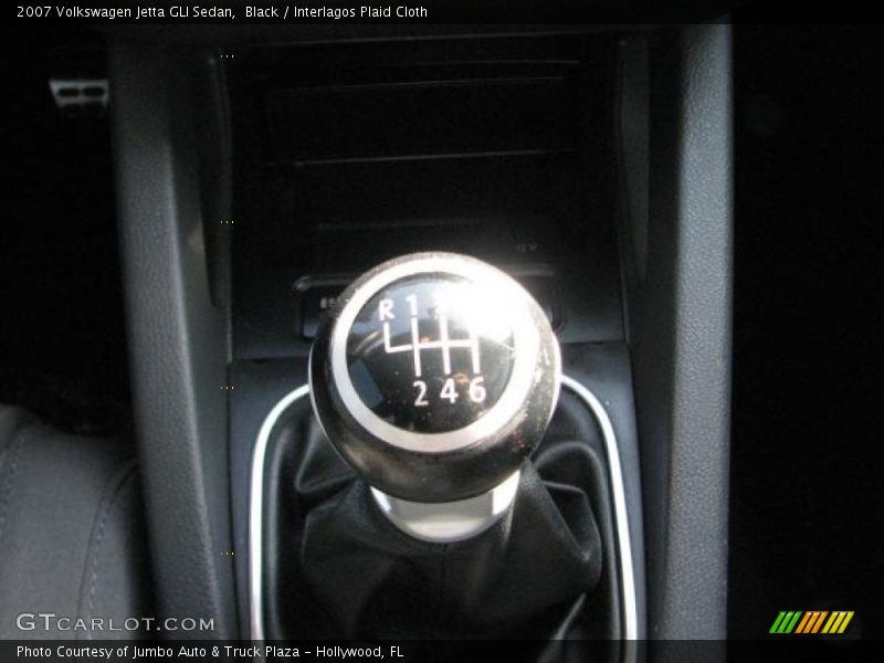 Black / Interlagos Plaid Cloth 2007 Volkswagen Jetta GLI Sedan