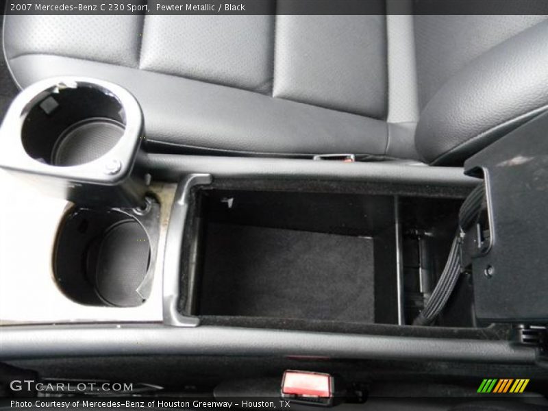 Pewter Metallic / Black 2007 Mercedes-Benz C 230 Sport