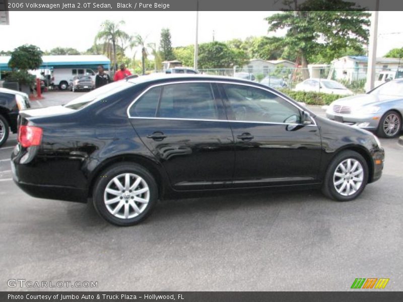 Black / Pure Beige 2006 Volkswagen Jetta 2.0T Sedan