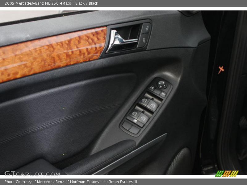 Black / Black 2009 Mercedes-Benz ML 350 4Matic