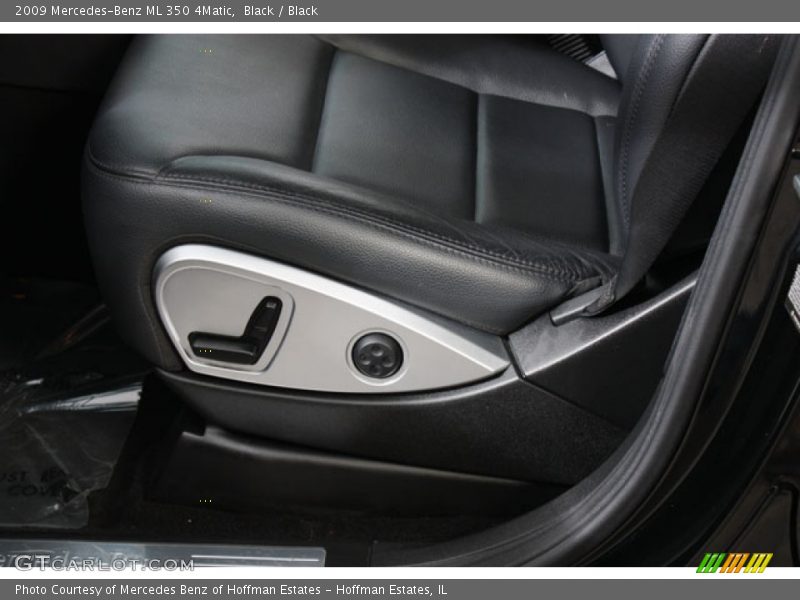 Black / Black 2009 Mercedes-Benz ML 350 4Matic