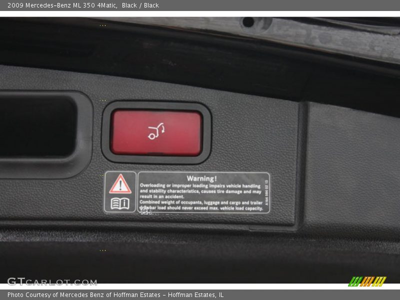 Black / Black 2009 Mercedes-Benz ML 350 4Matic