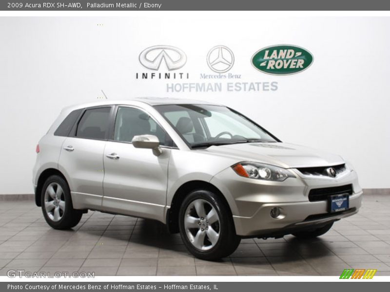 Palladium Metallic / Ebony 2009 Acura RDX SH-AWD