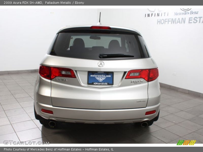 Palladium Metallic / Ebony 2009 Acura RDX SH-AWD