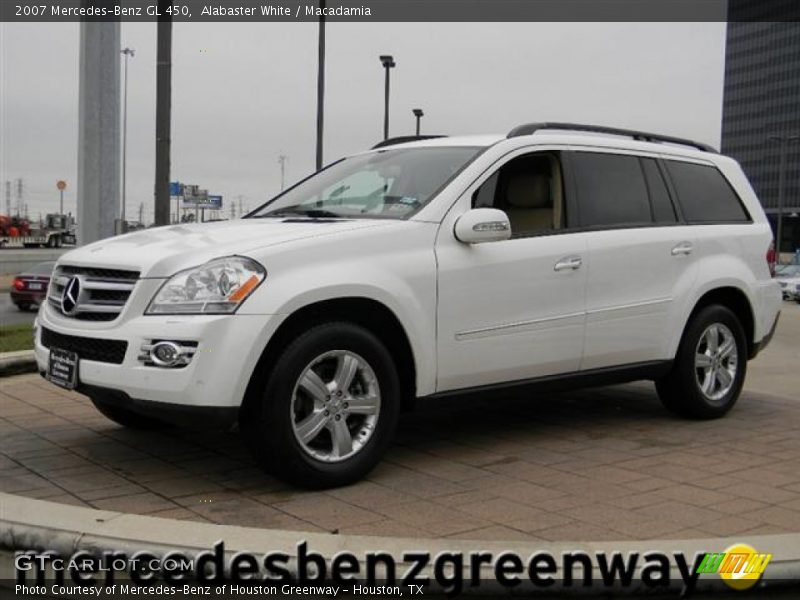 Alabaster White / Macadamia 2007 Mercedes-Benz GL 450