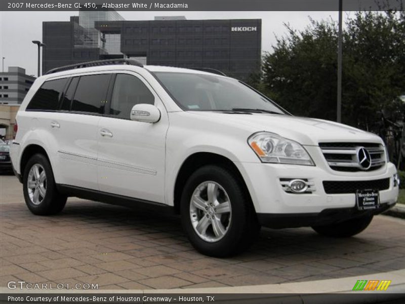 Alabaster White / Macadamia 2007 Mercedes-Benz GL 450