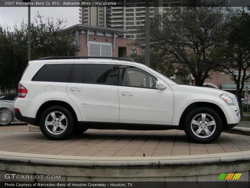 Alabaster White / Macadamia 2007 Mercedes-Benz GL 450