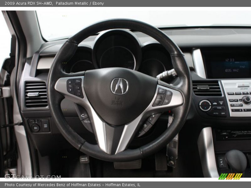 Palladium Metallic / Ebony 2009 Acura RDX SH-AWD