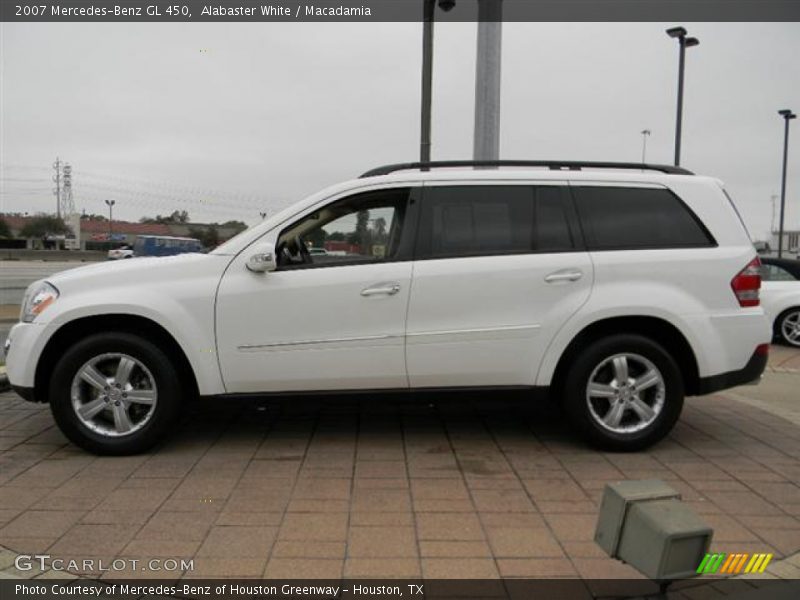 Alabaster White / Macadamia 2007 Mercedes-Benz GL 450