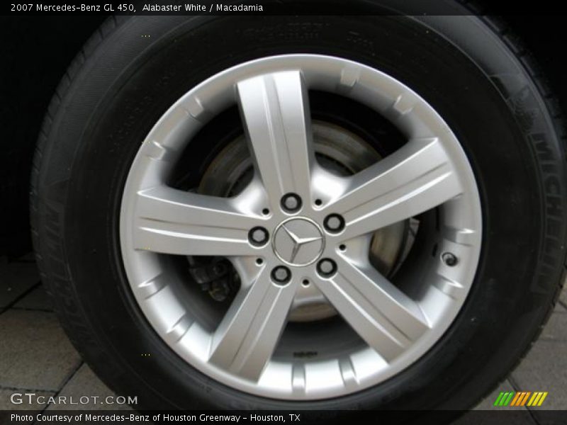 Alabaster White / Macadamia 2007 Mercedes-Benz GL 450