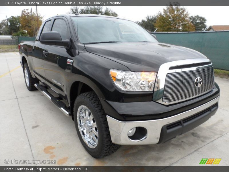 Black / Graphite 2012 Toyota Tundra Texas Edition Double Cab 4x4