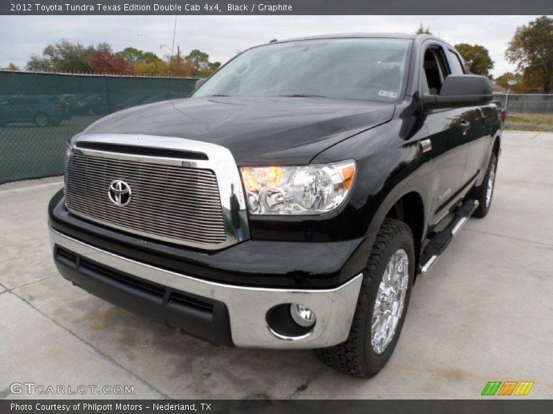 Black / Graphite 2012 Toyota Tundra Texas Edition Double Cab 4x4