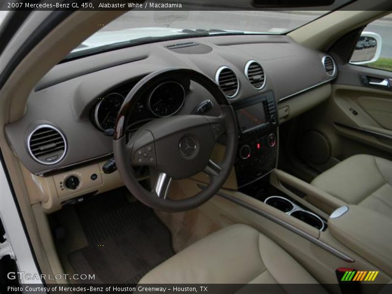 Alabaster White / Macadamia 2007 Mercedes-Benz GL 450