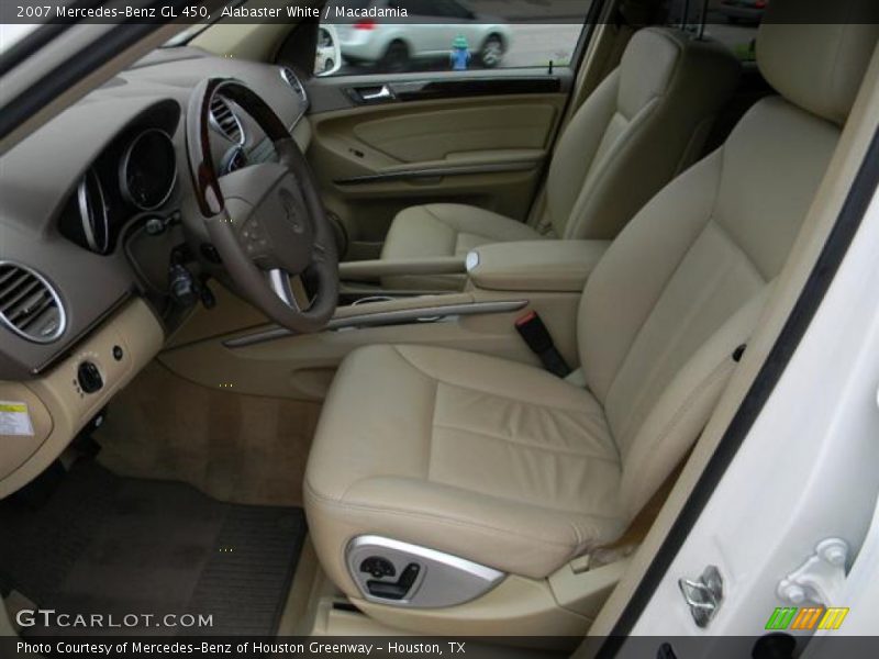 Alabaster White / Macadamia 2007 Mercedes-Benz GL 450
