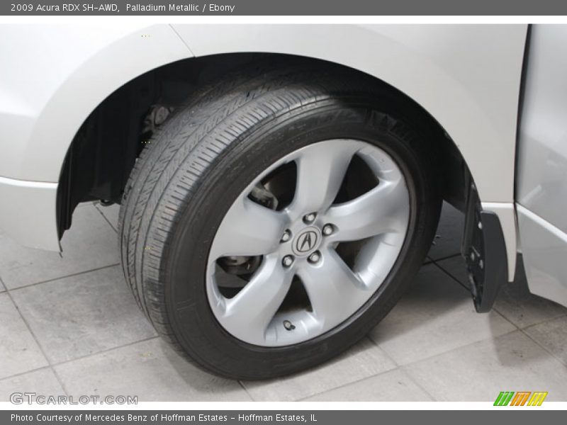 Palladium Metallic / Ebony 2009 Acura RDX SH-AWD