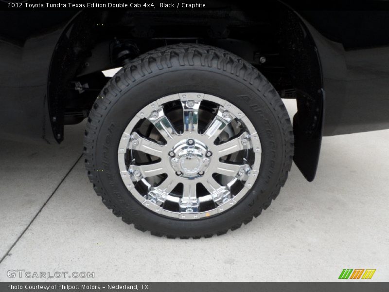 Black / Graphite 2012 Toyota Tundra Texas Edition Double Cab 4x4