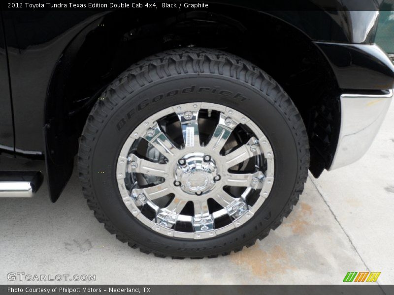 Black / Graphite 2012 Toyota Tundra Texas Edition Double Cab 4x4