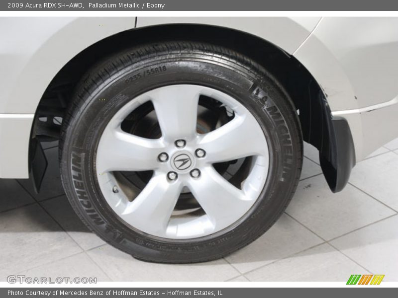 Palladium Metallic / Ebony 2009 Acura RDX SH-AWD