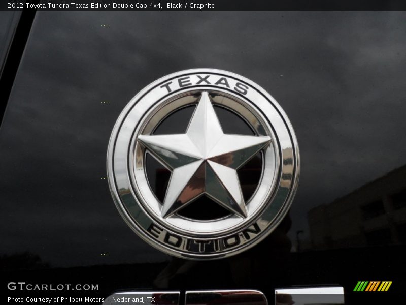 Texas Edition Badge - 2012 Toyota Tundra Texas Edition Double Cab 4x4