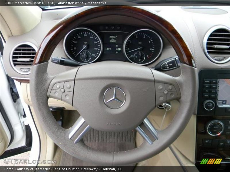 Alabaster White / Macadamia 2007 Mercedes-Benz GL 450