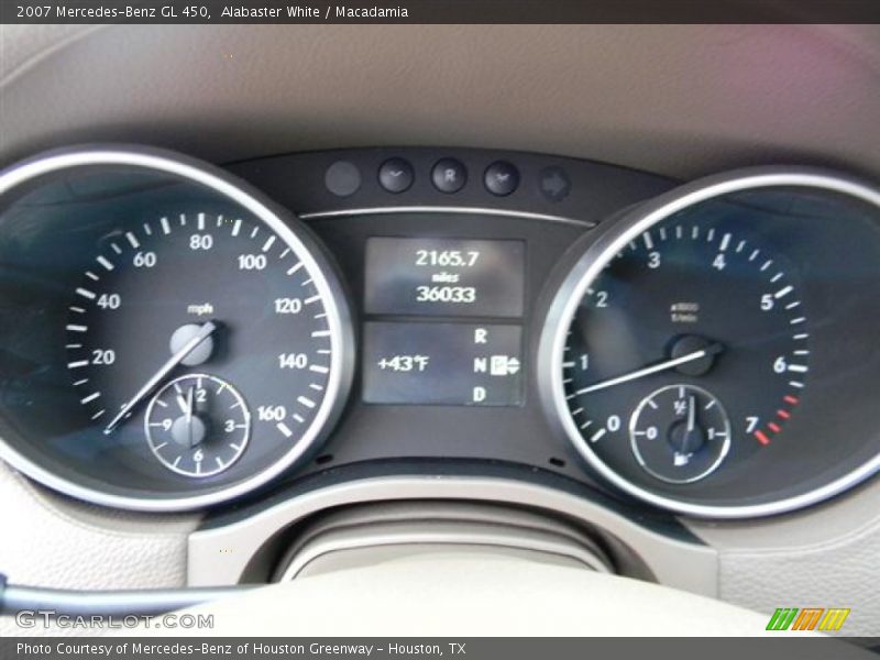 Alabaster White / Macadamia 2007 Mercedes-Benz GL 450