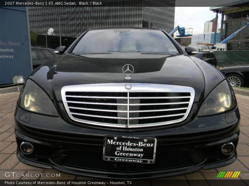 Black / Black 2007 Mercedes-Benz S 65 AMG Sedan