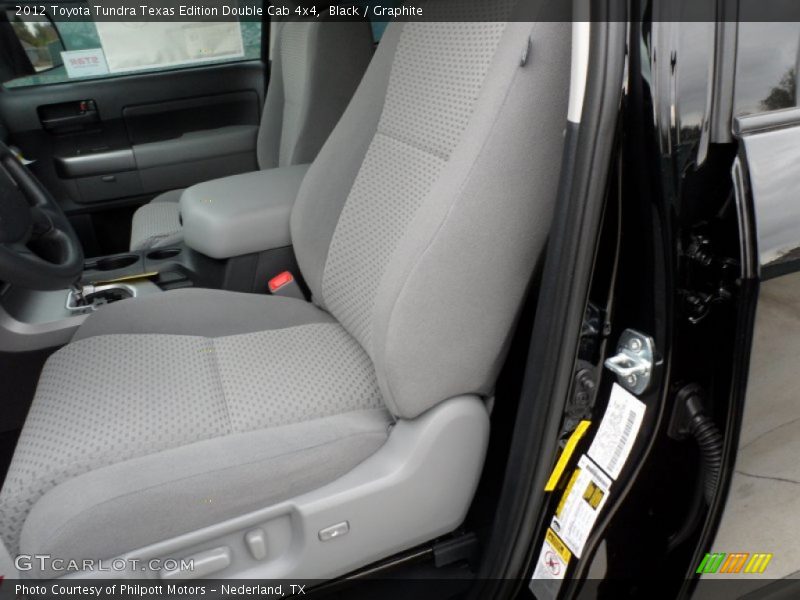 Black / Graphite 2012 Toyota Tundra Texas Edition Double Cab 4x4