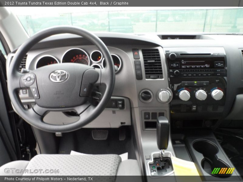 Black / Graphite 2012 Toyota Tundra Texas Edition Double Cab 4x4