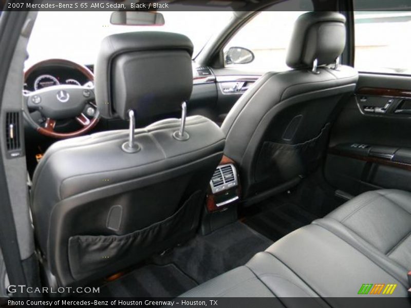  2007 S 65 AMG Sedan Black Interior