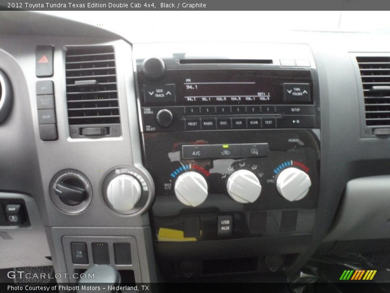 Black / Graphite 2012 Toyota Tundra Texas Edition Double Cab 4x4