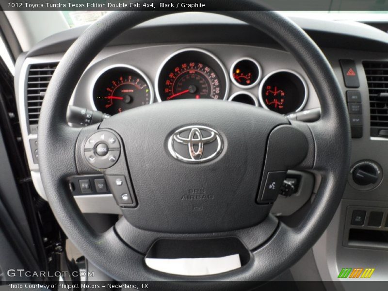  2012 Tundra Texas Edition Double Cab 4x4 Steering Wheel